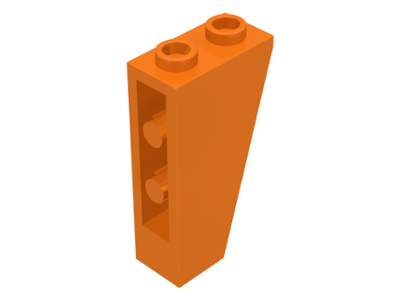 LEGO® los onderdeel Dakpan Omgekeerd in kleur Oranje 2449