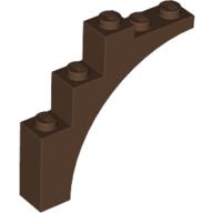 Plaatje in Gallery viewer laden, LEGO® los onderdeel Steen Boog in kleur Bruin 2339