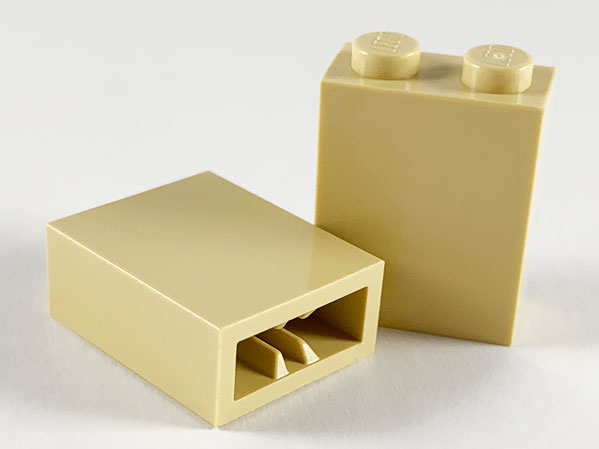 LEGO® los onderdeel Steen in kleur Geelbruin 3245b
