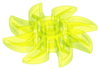 LEGO® los onderdeel Propellor Doorzichtig Neon Groen 41530