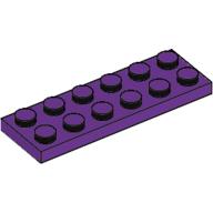 LEGO® los onderdeel Plaat Algemeen in kleur Paars 3795