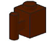 LEGO® los onderdeel Steen Aangepast in kleur Bruin 2921