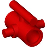 LEGO® los onderdeel Technische Verbinding in kleur Rood x383