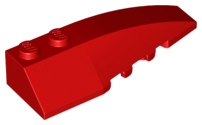 Plaatje in Gallery viewer laden, LEGO® los onderdeel Wig in kleur Rood 41747
