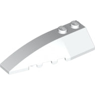 LEGO® los onderdeel Wig in kleur Wit 41748