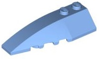 LEGO® los onderdeel Wig in kleur Medium Blauw 41748