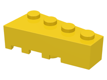 Plaatje in Gallery viewer laden, LEGO® los onderdeel Wig in kleur Geel 41767