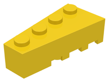 Plaatje in Gallery viewer laden, LEGO® los onderdeel Wig in kleur Geel 41768