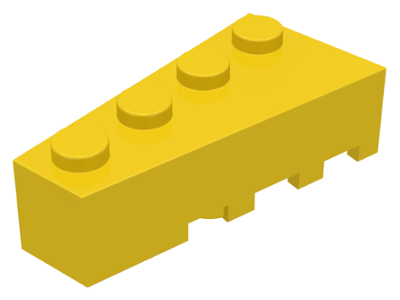 LEGO® los onderdeel Wig in kleur Geel 41768