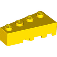 Plaatje in Gallery viewer laden, LEGO® los onderdeel Wig in kleur Geel 41768