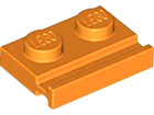 LEGO® los onderdeel Plaat Aangepast in kleur Oranje 32028