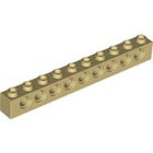 LEGO® los onderdeel Technische Steen in kleur Geelbruin 2730