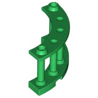 LEGO® los onderdeel Hek in kleur Groen 30056