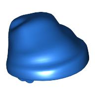 LEGO® los onderdeel Hoofddeksels in kleur Blauw x70