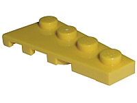 LEGO® los onderdeel Wig Plaat in kleur Geel 41769