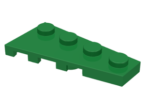 LEGO® los onderdeel Wig Plaat in kleur Groen 41769