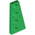 LEGO® los onderdeel Wig Plaat in kleur Groen 41769
