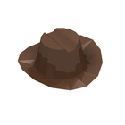 LEGO® los onderdeel Hoofddeksels in kleur Bruin 3629