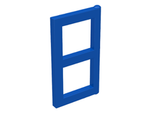 Plaatje in Gallery viewer laden, LEGO® los onderdeel Venster, Ruit en Luik Blauw 3854