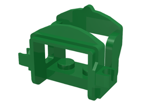 LEGO® los onderdeel Dier Accessoire in kleur Groen 4491b
