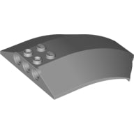 Plaatje in Gallery viewer laden, LEGO® los onderdeel Voorruit Licht Blauwachtig Grijs x224