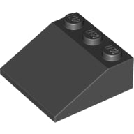 Plaatje in Gallery viewer laden, LEGO® los onderdeel Dakpan Algemeen in kleur Zwart 4161