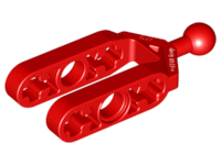 LEGO® los onderdeel Technische Besturing in kleur Rood 6572
