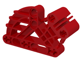 LEGO® los onderdeel Bionicle in kleur Rood 41665