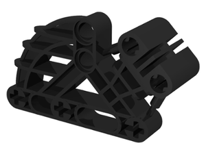 LEGO® los onderdeel Bionicle in kleur Zwart 41665
