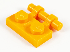 LEGO® los onderdeel Plaat Aangepast Medium Oranje 2540