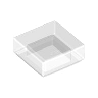 Plaatje in Gallery viewer laden, LEGO® los onderdeel Tegel Algemeen in kleur Doorzichtig 3070