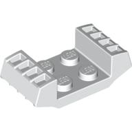 Plaatje in Gallery viewer laden, LEGO® los onderdeel Plaat Aangepast in kleur Wit 41862