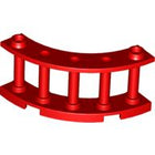 LEGO® los onderdeel Hek in kleur Rood 30056