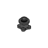 Plaatje in Gallery viewer laden, LEGO® los onderdeel Steen Rond in kleur Zwart 33286