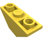 LEGO® los onderdeel Dakpan Omgekeerd in kleur Geel 2341