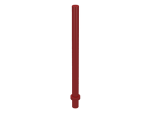 LEGO® los onderdeel Staaf in kleur Donkerrood 4095