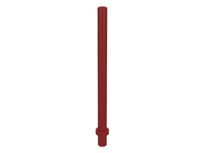 LEGO® los onderdeel Staaf in kleur Donkerrood 4095