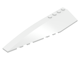 LEGO® los onderdeel Wig in kleur Wit 42061