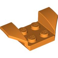 Plaatje in Gallery viewer laden, LEGO® los onderdeel Spatbord in kleur Oranje 41854