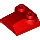 LEGO® los onderdeel Dakpan Gebogen in kleur Rood 41855