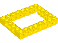 Plaatje in Gallery viewer laden, LEGO® los onderdeel Technische Steen in kleur Geel 32532