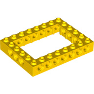 LEGO® los onderdeel Technische Steen in kleur Geel 32532