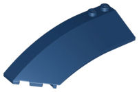 LEGO® los onderdeel Wig in kleur Donkerblauw 41750