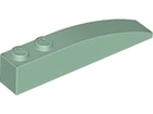 LEGO® los onderdeel Dakpan Gebogen in kleur Zandgroen 42022