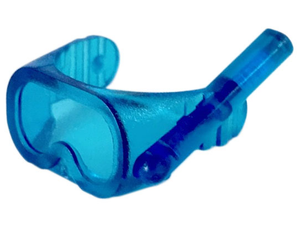 LEGO® Hoofddeksel Accessoire Doorzichtig Donkerblauw 30090