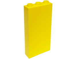 LEGO® los onderdeel Steen in kleur Geel 3755