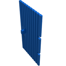 Plaatje in Gallery viewer laden, LEGO® los onderdeel Deur in kleur Blauw 3644