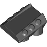 Plaatje in Gallery viewer laden, LEGO® los onderdeel Steen Aangepast in kleur Zwart 30603