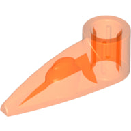 Plaatje in Gallery viewer laden, LEGO® los onderdeel Bionicle Doorzichtig Neon Oranje x346