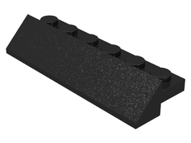 LEGO® los onderdeel Dakpan Algemeen in kleur Zwart 2875